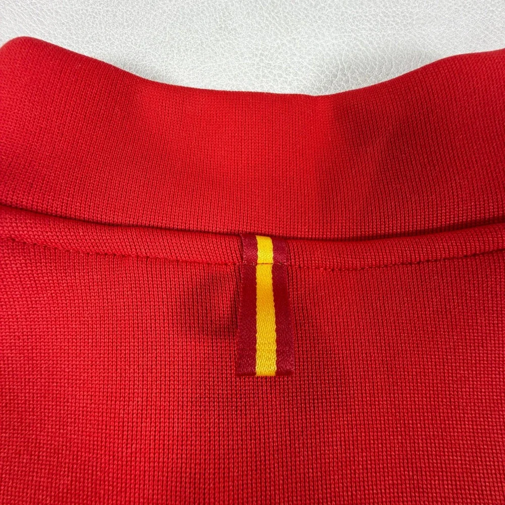 Adidas Spain National Team Full Zip Football Jacket Mens Large Red ESPAÑA